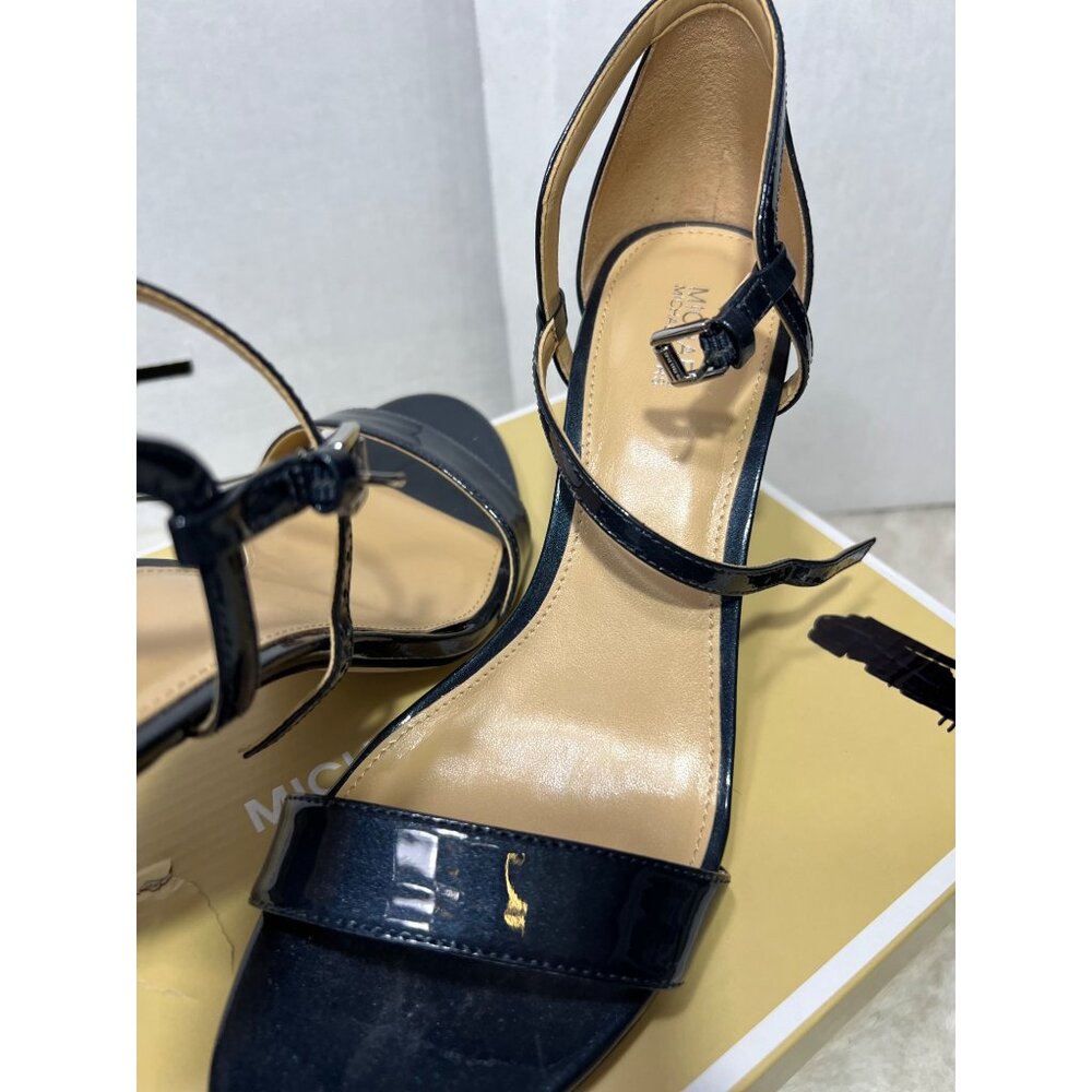 Michael Michael Kors Simone admiral mid sandal heel women size 8.5 M - Picture 2 of 9